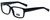 Gotham Style Designer Eyeglasses GS204-BLK in Black 56mm :: Rx Single Vision