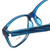 Metro Designer Eyeglasses Metro-23-Blue in Blue 47mm :: Custom Left & Right Lens