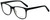 Metro Designer Eyeglasses Metro-35-Black-Crystal in Black Matte Crystal 53mm :: Custom Left & Right Lens