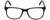 Metro Designer Eyeglasses Metro-35-Black-Crystal in Black Matte Crystal 53mm :: Custom Left & Right Lens