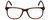 Metro Designer Eyeglasses Metro-35-Tort in Dark Tortoise Matte 53mm :: Custom Left & Right Lens