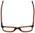 Metro Designer Eyeglasses Metro-35-Tort in Dark Tortoise Matte 53mm :: Custom Left & Right Lens