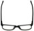 Metro Designer Eyeglasses Metro-35-Black-Crystal in Black Matte Crystal 53mm :: Rx Single Vision