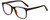 Metro Designer Eyeglasses Metro-35-Tort in Dark Tortoise Matte 53mm :: Rx Single Vision