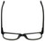 Metro Designer Eyeglasses Metro-35-Black-Crystal in Black Matte Crystal 53mm :: Rx Bi-Focal