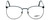 Liberty Optical Designer Eyeglasses LA-4C-6 in Antique Teal 55mm :: Custom Left & Right Lens