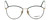 Liberty Optical Designer Eyeglasses Gina-958-5 in Demi Green Gold 55mm :: Rx Single Vision