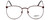 Liberty Optical Designer Eyeglasses LA-4C-1 in Brown Marble 55mm :: Rx Single Vision