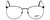 Liberty Optical Designer Eyeglasses LA-4C-6 in Antique Teal 55mm :: Rx Single Vision