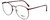 Liberty Optical Designer Eyeglasses LA-4C-7 in Antique Red 55mm :: Progressive