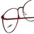 Liberty Optical Designer Eyeglasses LA-4C-7 in Antique Red 55mm :: Progressive