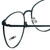 Liberty Optical Designer Eyeglasses LA-4C-6 in Antique Teal 55mm :: Rx Bi-Focal