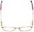 Linda Evans Designer Eyeglasses LE-169 in Burgundy 53mm :: Custom Left & Right Lens