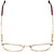 Linda Evans Designer Eyeglasses LE-169 in Demi Amber 53mm :: Rx Single Vision