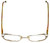 Revlon Designer Eyeglasses 1004 in Satin Gold 54mm :: Rx Bi-Focal