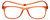 Magz Designer Eyeglasses Astoria in Orange 50mm :: Custom Left & Right Lens