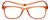 Magz Designer Eyeglasses Astoria in Orange 50mm :: Rx Single Vision