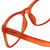 Magz Designer Eyeglasses Astoria in Orange 50mm :: Progressive