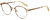 Kendall + Kylie Designer Eyeglasses Samara KKO139-780 in Rose Gold 49mm :: Rx Single Vision