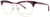Kendall + Kylie Designer Eyeglasses Piper KKO109-605 in Burgundy 53mm :: Rx Single Vision