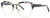 Kendall + Kylie Designer Eyeglasses Olivia KKO108-039 in Taupe 52mm :: Rx Bi-Focal