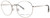 Kendall + Kylie Designer Eyeglasses Whitney KKO117-780 in Rose Gold 49mm :: Rx Bi-Focal