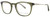 Kendall + Kylie Designer Eyeglasses Heidi KKO102-301 in Green 50mm :: Rx Single Vision