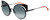 Fendi Designer Sunglasses FF0177-003 in Matte Black 53mm