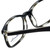 Russell Simmons Designer Reading Glasses Dizzy in Black 52mm
