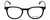 Eddie Bauer Designer Eyeglasses EB32210-BK in Black 49mm :: Custom Left & Right Lens