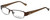 Lucky Brand Designer Eyeglasses Antigua-Brown in Brown 53mm :: Custom Left & Right Lens
