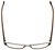 Lucky Brand Designer Eyeglasses Antigua-Brown in Brown 53mm :: Custom Left & Right Lens