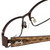 Lucky Brand Designer Eyeglasses Antigua-Brown in Brown 53mm :: Progressive