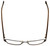 Lucky Brand Designer Eyeglasses Antigua-Brown in Brown 53mm :: Progressive