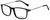 Lucky Brand Designer Eyeglasses D402-Black in Black 51mm :: Rx Bi-Focal