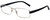 Charmant Designer Eyeglasses CH10741 in Silver 54mm :: Custom Left & Right Lens