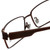 Jones New York Designer Eyeglasses J337 in Brown 54mm :: Rx Single Vision