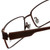 Jones New York Designer Eyeglasses J337 in Brown 54mm :: Progressive