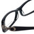 Jones New York Designer Eyeglasses J738 in Black 52mm :: Progressive
