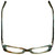 Jones New York Designer Reading Glasses J738 in Aqua Brown 52mm