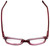 Whims Designer Eyeglasses TR5885AK in Berry 50mm :: Custom Left & Right Lens