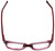 Whims Designer Eyeglasses TR5885AK in Berry 50mm :: Rx Single Vision