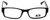 Gotham Style Designer Eyeglasses G232 in Black 60mm :: Custom Left & Right Lens