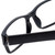 Gotham Style Designer Eyeglasses G232 in Black 60mm :: Custom Left & Right Lens