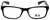 Gotham Style Designer Eyeglasses G229 in Black 60mm :: Rx Single Vision