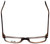 Gotham Style Designer Eyeglasses G229 in Brown 60mm :: Rx Single Vision