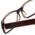 Gotham Style Designer Eyeglasses G232 in Brown 60mm :: Rx Single Vision