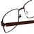 Gotham Style Designer Eyeglasses GS13 in Brown 58mm :: Rx Single Vision