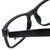 Gotham Style Designer Eyeglasses G229 in Black 60mm :: Rx Bi-Focal