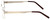 Gotham Style Designer Eyeglasses GS13 in Gold 58mm :: Rx Bi-Focal